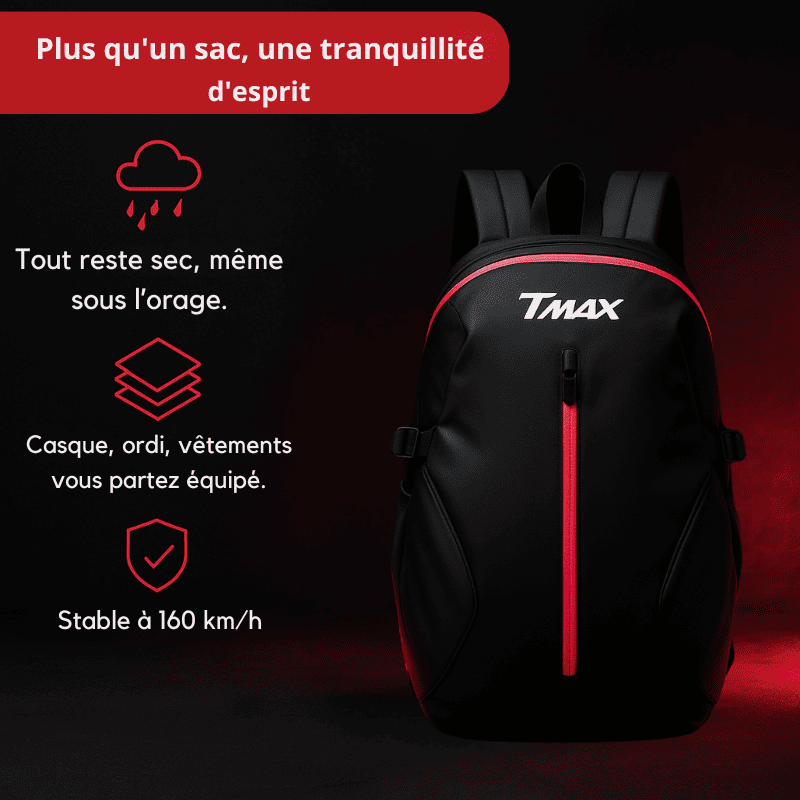 motorcycle backpack for women 48L| TheRiderBag™