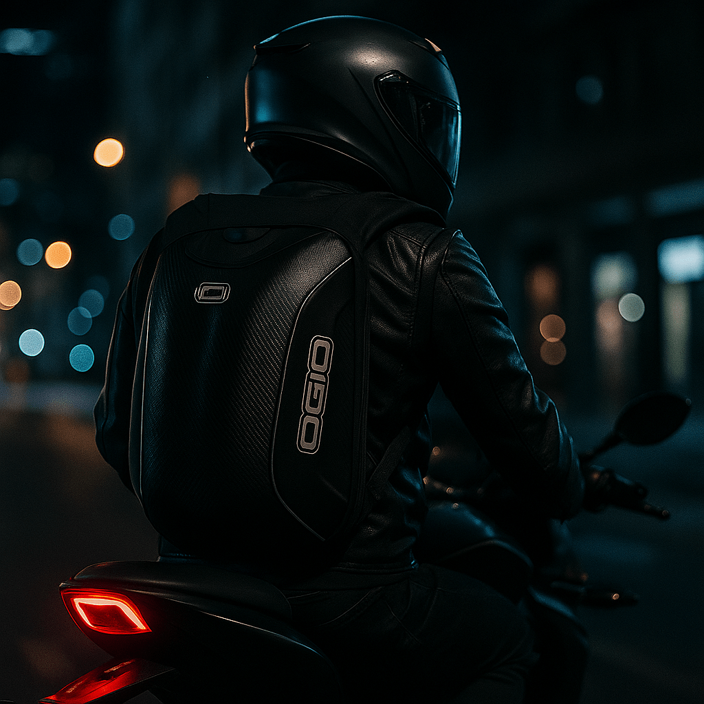 Hard shell motorcycle backpack -  48L | TheRiderBag™