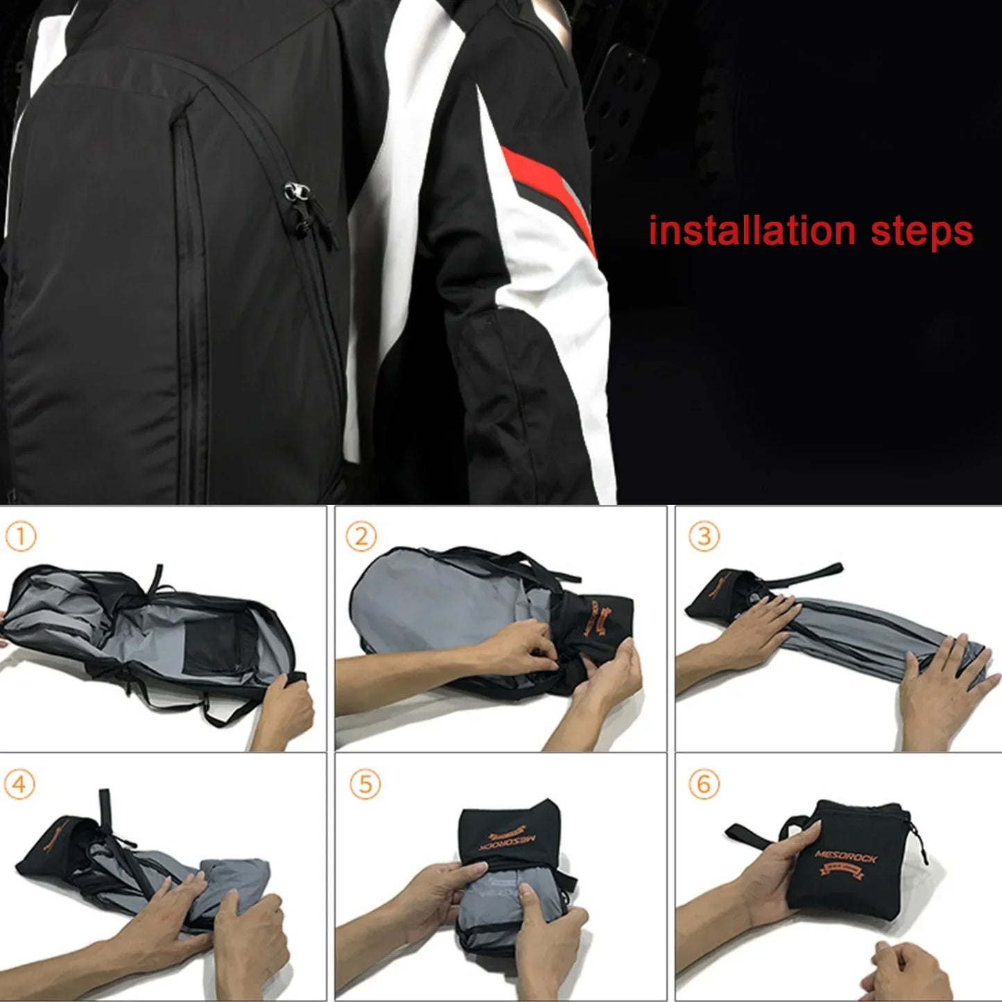 Expandable Motorcycle Backpack 28L  | TheRiderBag™