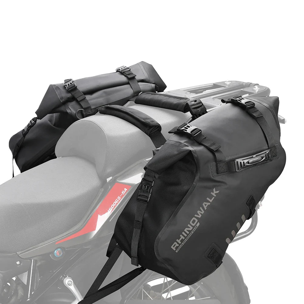 motorcycle saddle bags - universal pair   – TheRiderBag™
