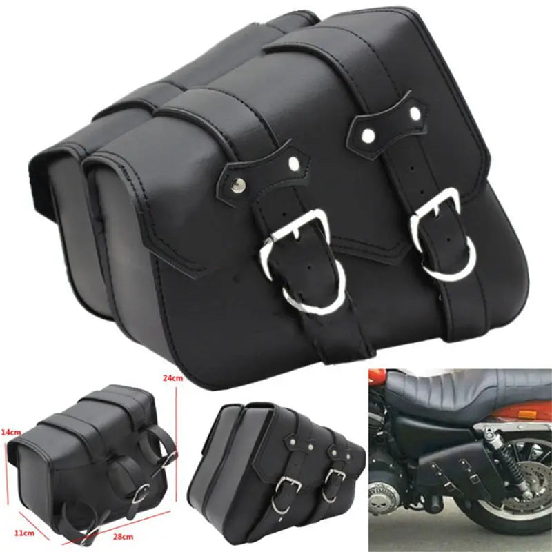 Compact Vintage Motorcycle Saddlebag | TheRiderBag™