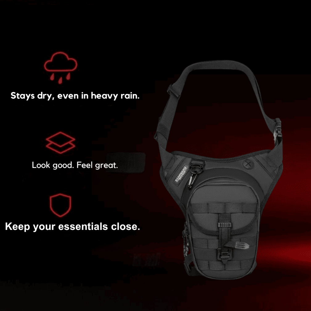 Slim Tactical leg Bag | TheRiderBag™
