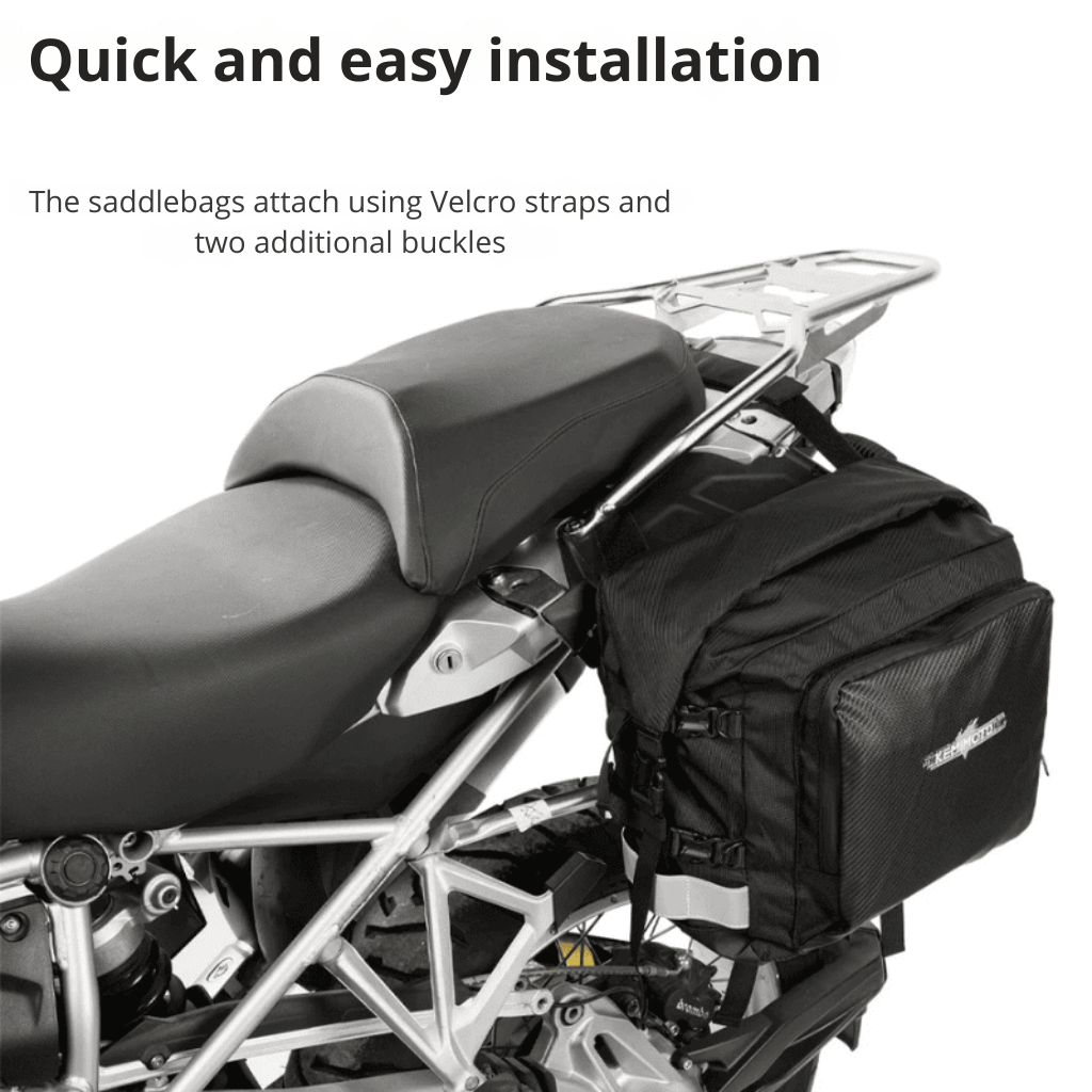 motorcycle soft panniers | TheRiderBag™