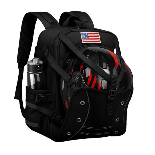 Motorcycle Backpack for Helmet – 30L | TheRiderBag™