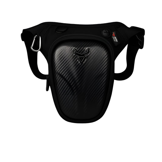 Waterproof Hard Shell Motorcycle Leg Bag – High-Capacity EVA | TheRiderBag™