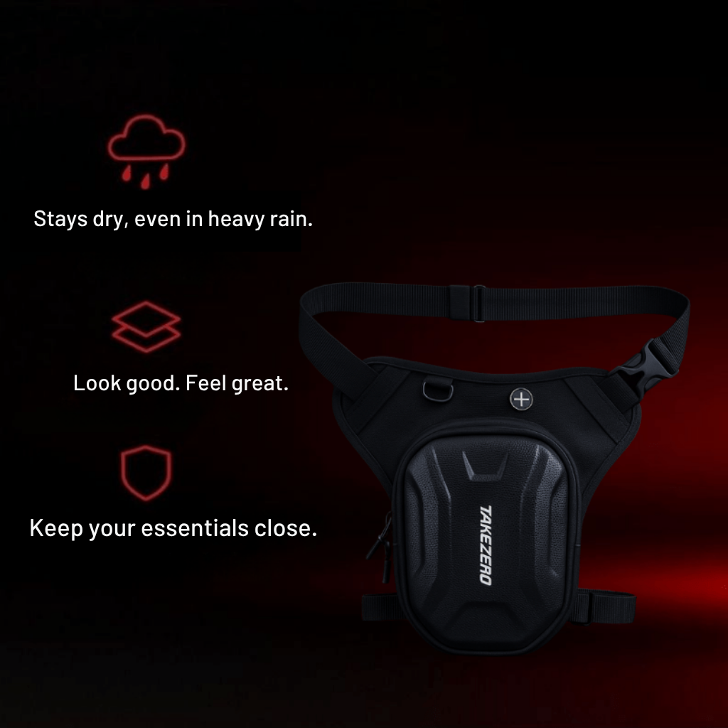 motorbike leg bag | TheRiderBag™